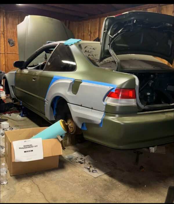 EM1 BODY KIT STYLE NVY1 HONDA CIVIC COUPE
