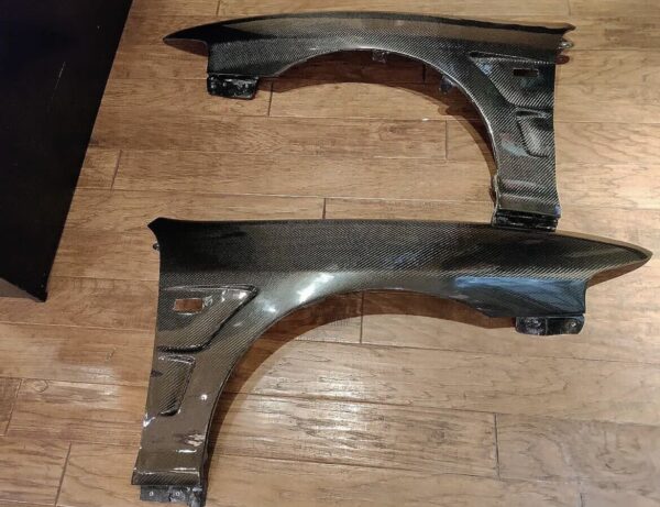 NVYCOMPOSITEDC2JDMFENDERJSCARBON01 HONDA INTEGRA DC2 FRONT FENDER STYLE J’S JDM +15mm