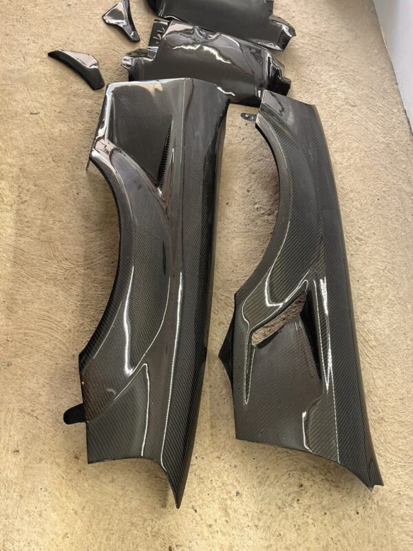 NVYCOMPOSITEEK9FENDERCUTCARBON1 HONDA CIVIC EK3/9 2000 F. WIDE JS VENT + F.CUTOUT