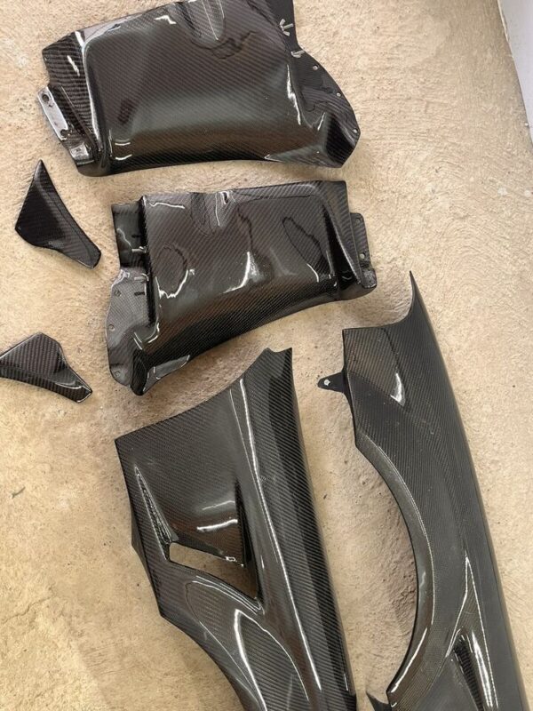 NVYCOMPOSITEEK9FENDERCUTCARBON10 HONDA CIVIC EK3/9 2000 F. WIDE JS VENT + F.CUTOUT