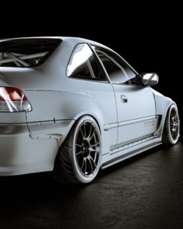 EM1 BODY KIT STYLE NVY1 HONDA CIVIC COUPE