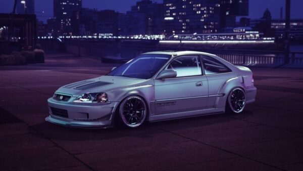 EM1 BODY KIT STYLE NVY1 HONDA CIVIC COUPE