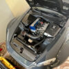 COOLING PLATE + ENGINE BAY COVER BATERRY AND FUILD COVER IN CARBON FIBER