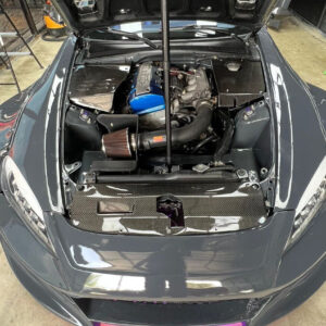 COOLING PLATE + ENGINE BAY COVER BATERRY AND FUILD COVER IN CARBON FIBER