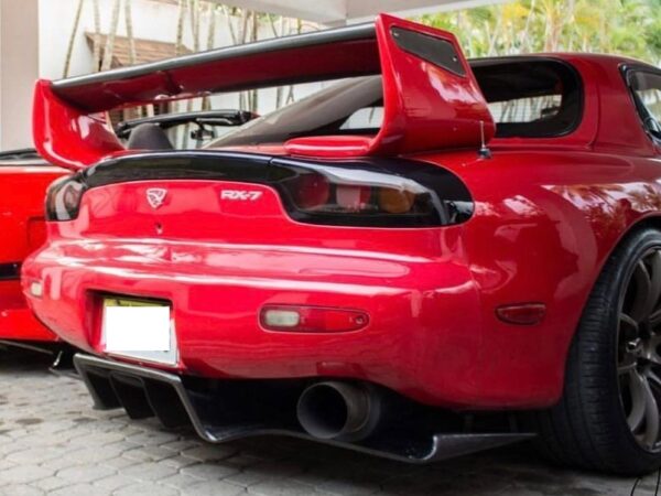 PANASPEEDWINGFD3SNVYCOMPOSITE PANSPEED STYLE WING MAZDA RX7 FD3S