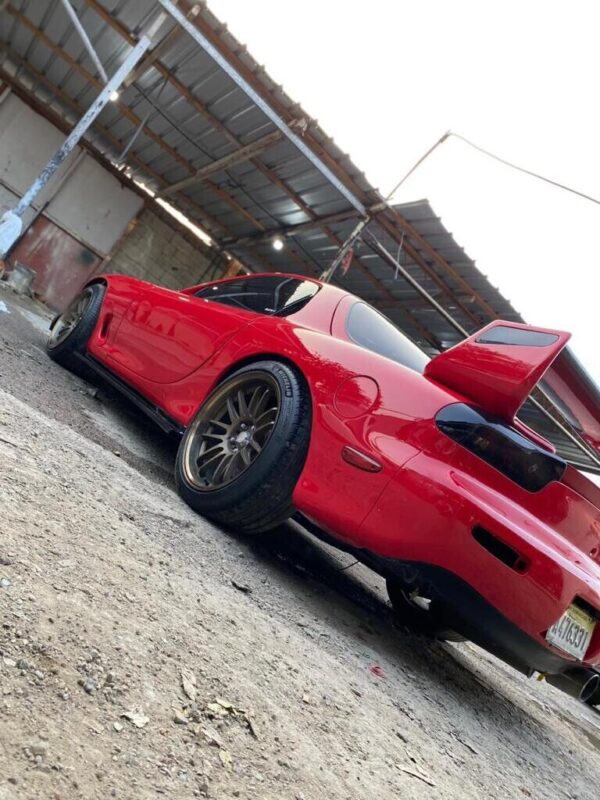 PANSPEEDWINGFD3SMAZDANVYCOMPOSITE PANSPEED STYLE WING MAZDA RX7 FD3S