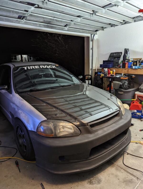 HONDA CIVIC EK FRONT BUMPER JBLOOD STYLE 96 - Image 2