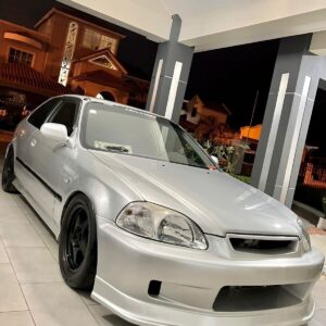 HONDA CIVIC 2000 FRONT BUMPER JBLOOD STYLE