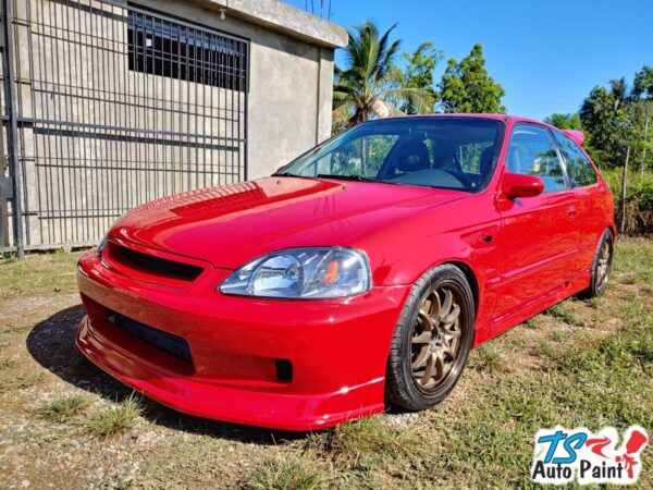 HONDA CIVIC 2000 FRONT BUMPER JBLOOD STYLE