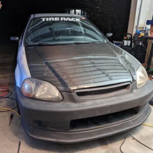 HONDA CIVIC EK FRONT BUMPER JBLOOD STYLE 96