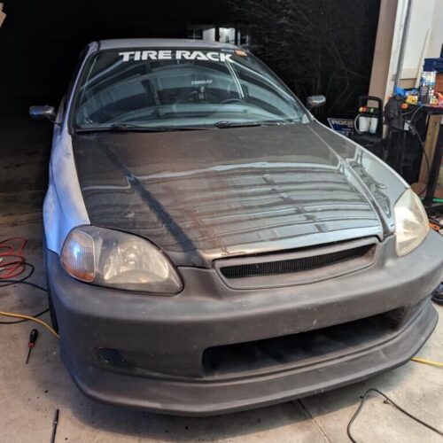 HONDA CIVIC EK FRONT BUMPER JBLOOD STYLE 96