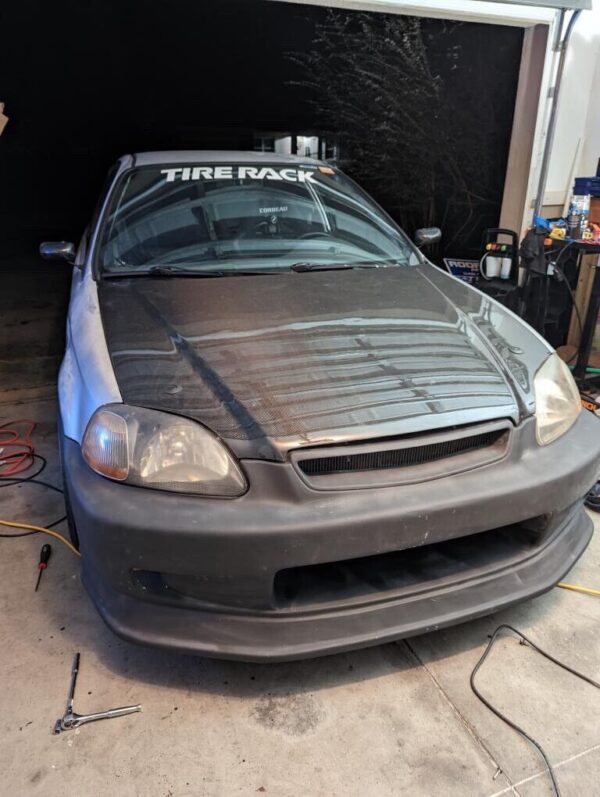 HONDA CIVIC EK FRONT BUMPER JBLOOD STYLE 96