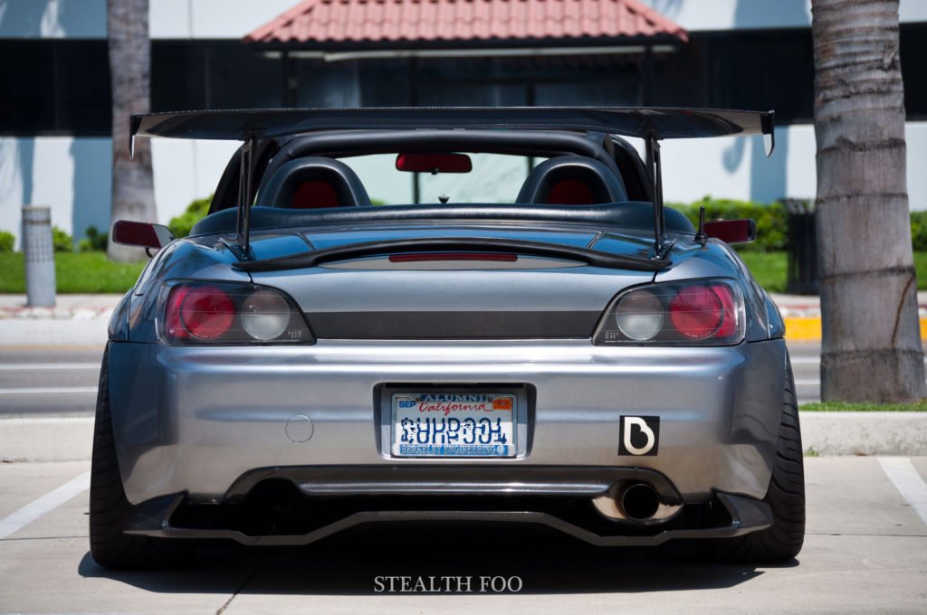 Voltex Style Rear Diffuser HONDA S2000 STYLE REAR DIFFUSER VOLTEX - NVY Composite