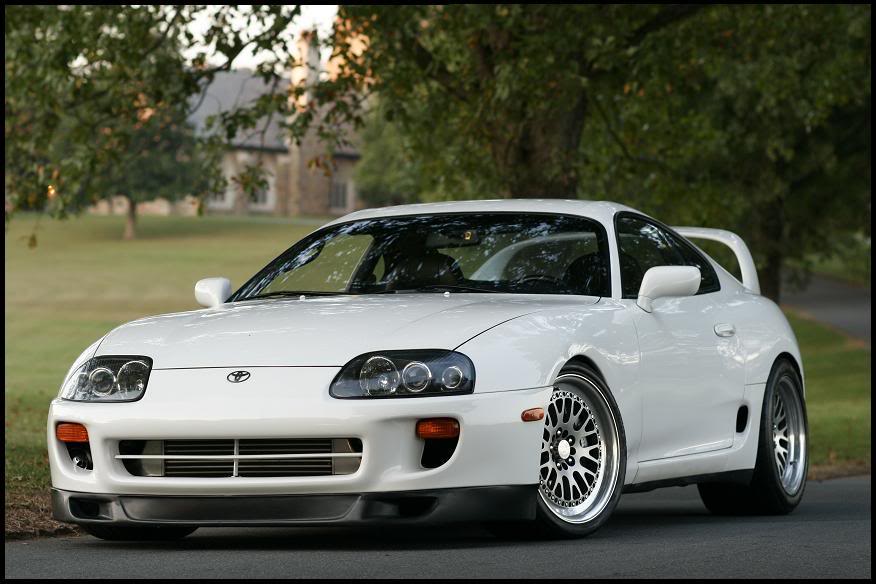 Mk4 SUPRA RMM Style Front Líp In FIberglass