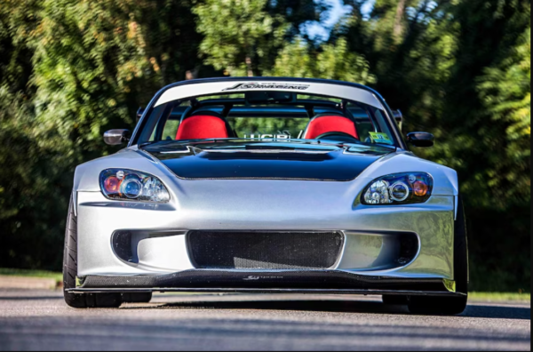 S2000 FRONT FENDER STYLE ASM + END CAP BUMPER + COVER CF