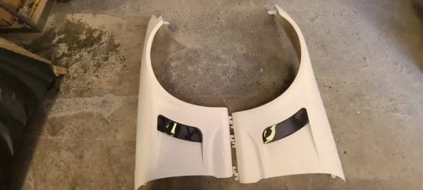 S2000 FRONT FENDER STYLE ASM + END CAP BUMPER + COVER CF