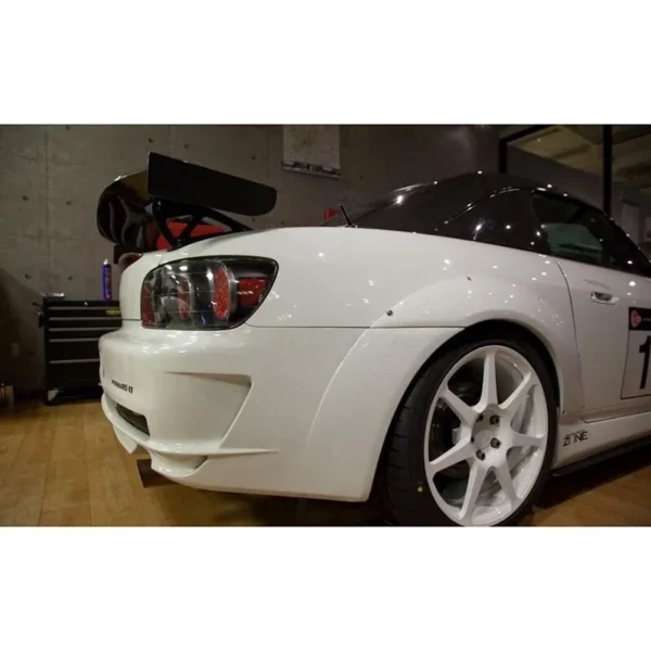 NVYCOMPOSITES2000BUMPER HONDA S2000 STYLE ASM REAR BUMPER AND FLARES