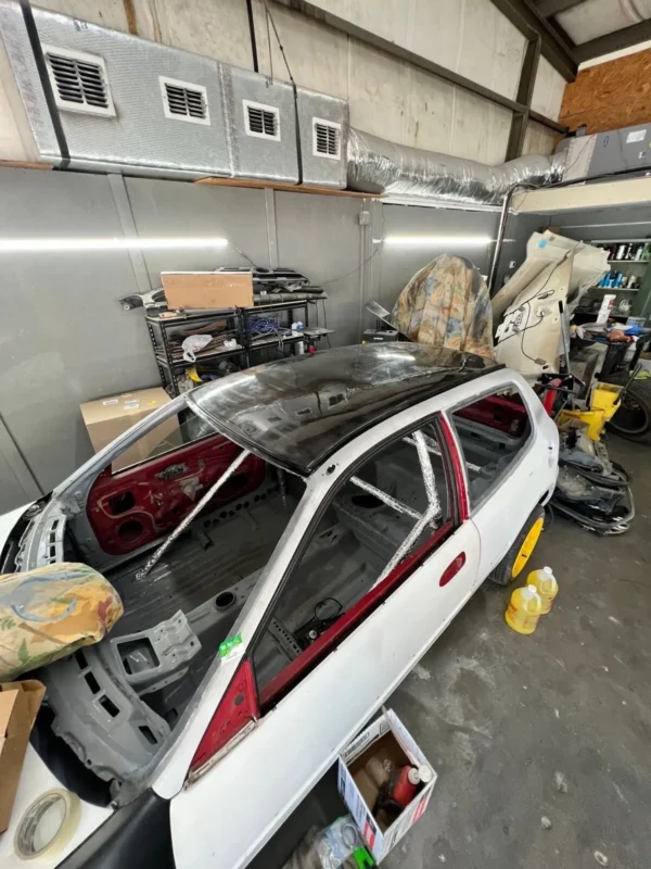 ROOFNVYCOMPOSITEEGROOFCARBON202 ROOF EG6 HONDA CIVIC 93-95 HB