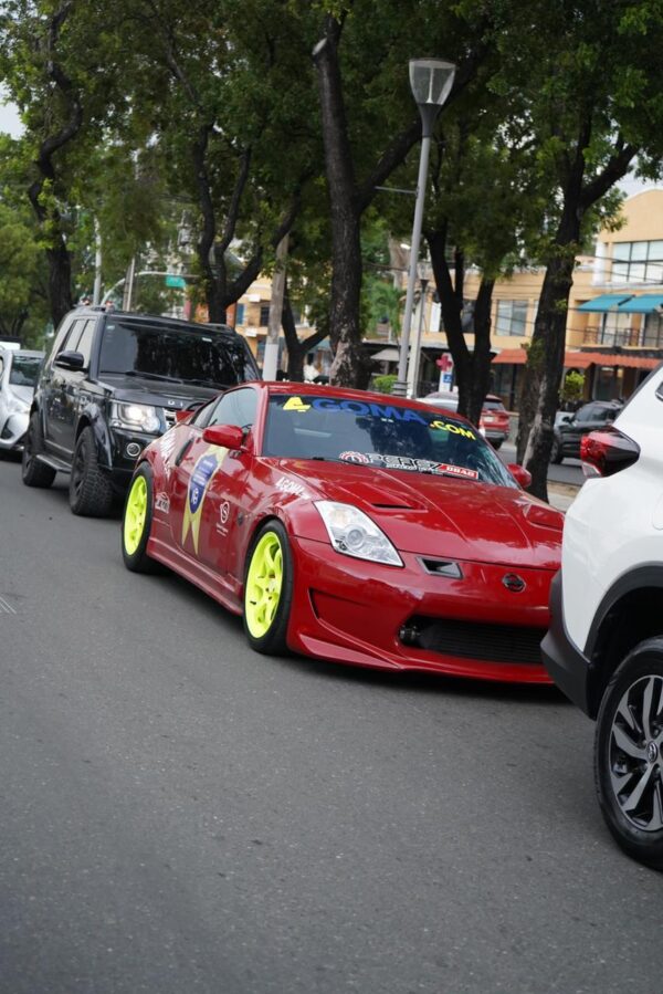 NISSANZ350NVYCOMPOSITEBUMPER3 NISSAN 350Z Z33 FRONT BUMPER DRS