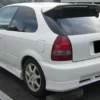 cwestnvycomposite1 HONDA CIVIC HB EK9 STYLE CWEST REAR BUMPER