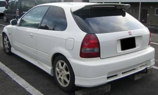 cwestnvycomposite1 HONDA CIVIC HB EK9 STYLE CWEST REAR BUMPER