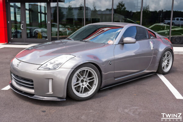 nvycompositesideskirtfeed350z NISSAN 350Z Z33 SIDE SKIRT FED