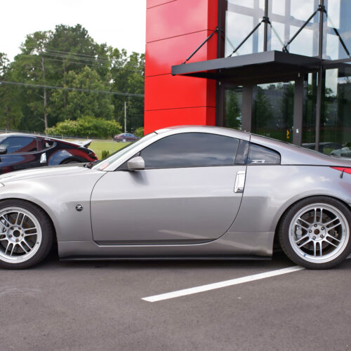 nvycompositesideskirtfeed350z01 NISSAN 350Z Z33 SIDE SKIRT FED