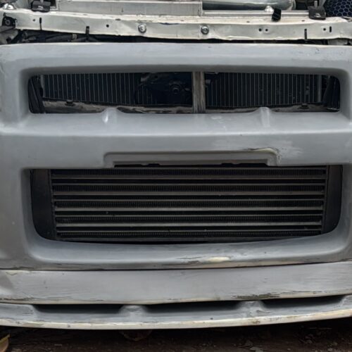 FRONT LIP + DIFFUSER  BUMPER GTR34
