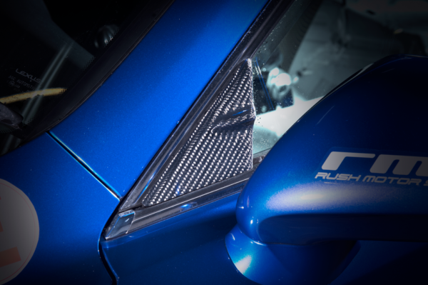 NVYCOMPOSITECARBON DOOR MIRROR EXTENSION LEXUS ISF DOOR MIRROR EXTENSION STYLE NOVEL