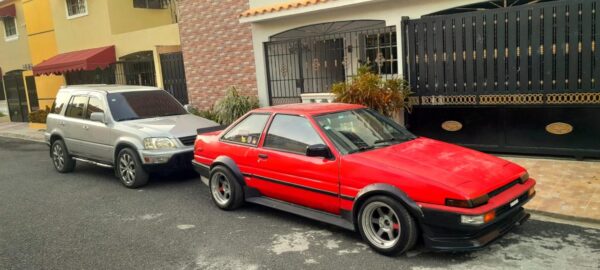 nvycompositetruenoae86ae85fiberglassflares YKH AE86/85 Overfender - Trueno and Levin